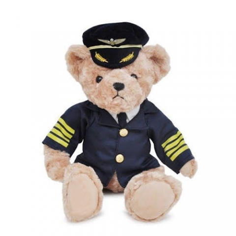 pilot bear toy